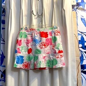 NWOT Women’s Bette & Court Floral Polyester & Spandex Tennis Skort Size XS